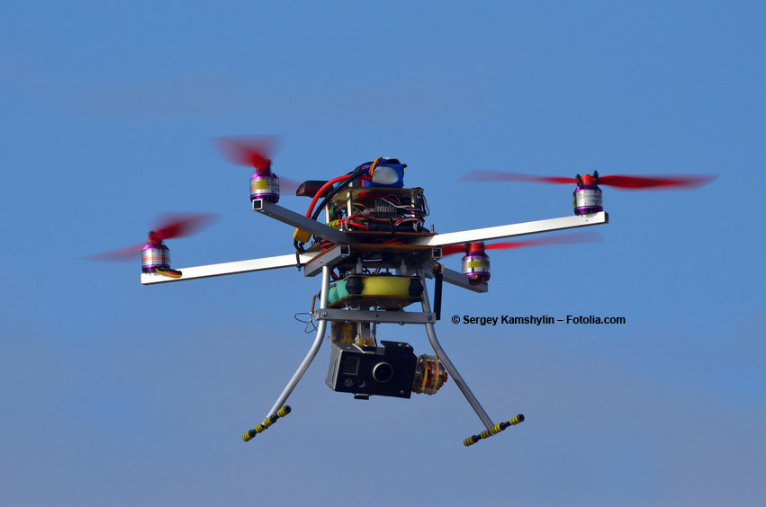 Drohne Quadrocopter Sicherheitsrisiko?
