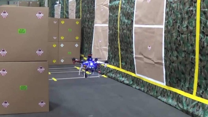 DARPA Drohne des FLA Programms - autonom und schnell