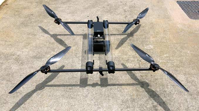 Hycopter – Drohne mit Wasserstoffantrieb